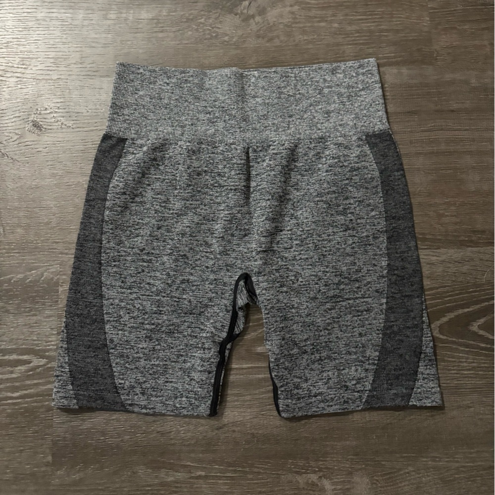 Pink Sport Gray and Black Knit Skirt